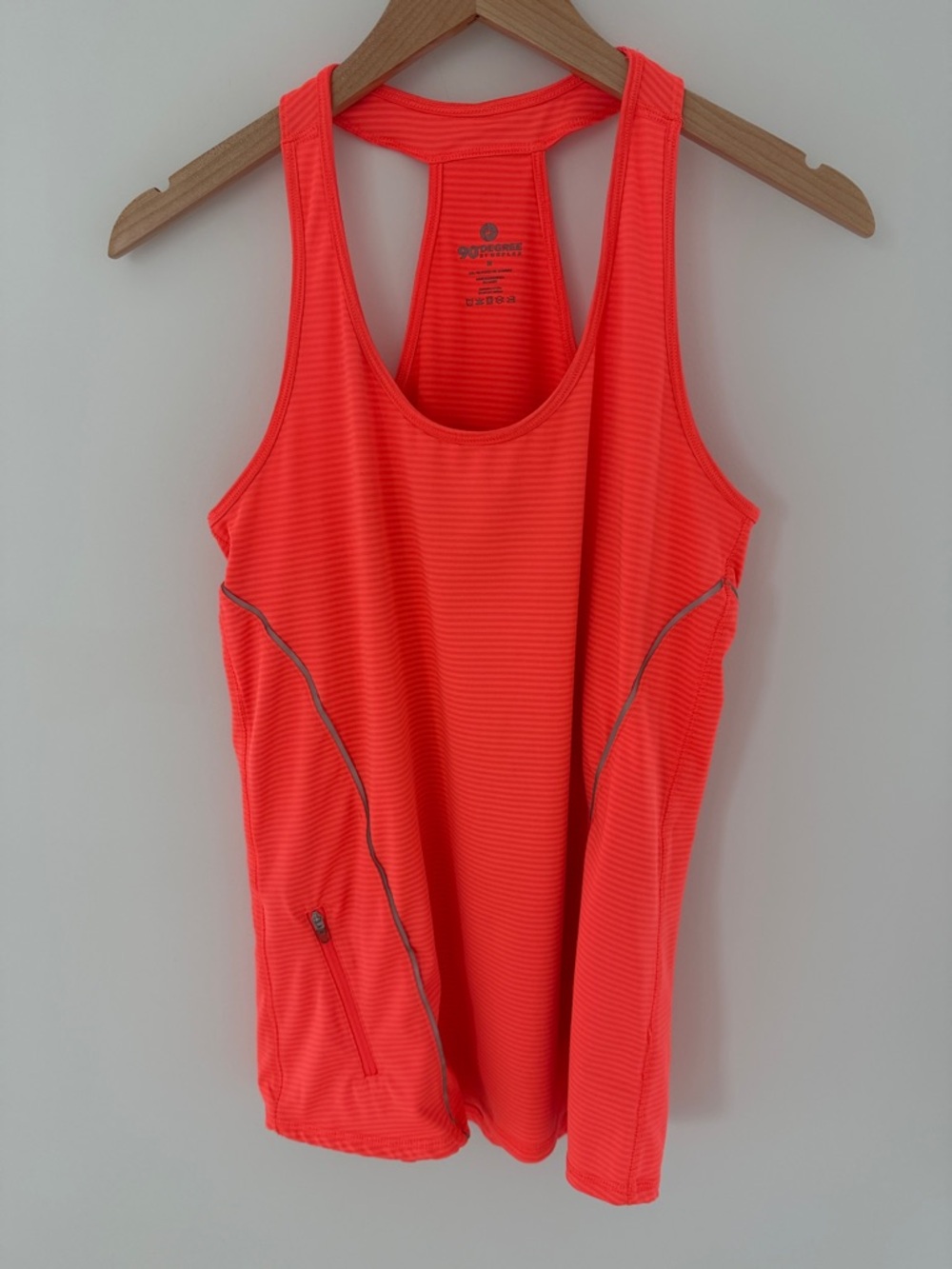 90 Degree By Reflex Racerback Tank Size Medium